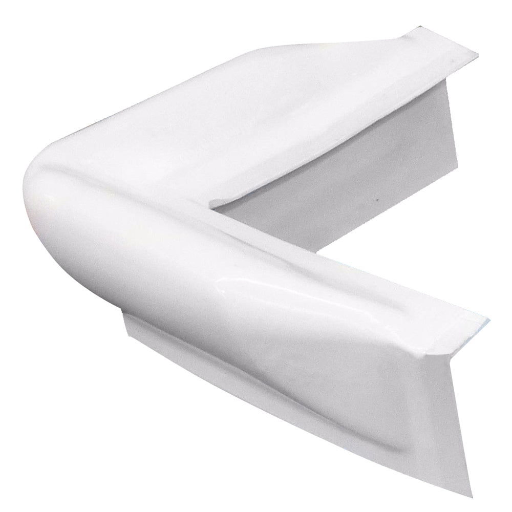 Dock Edge Dock Bumper Corner Dockguard (White)