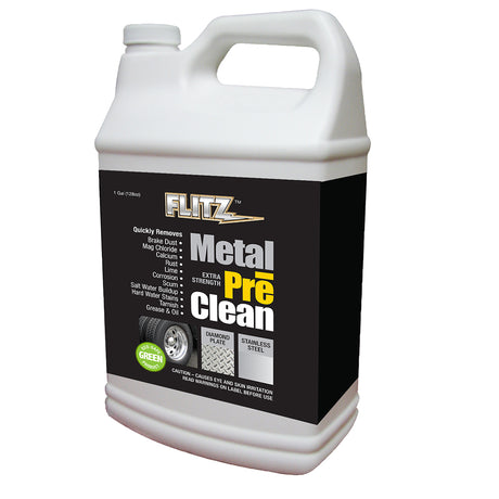 Flitz Metal Pre-Clean -All Metals Including Stainless Steel (Gallon Refill)