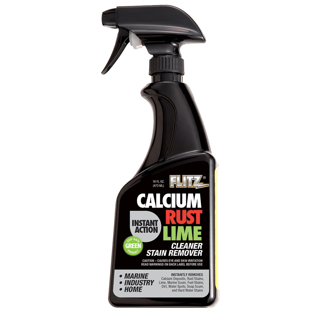 Flitz Instant Calcium, Rust & Lime Remover (16oz Spray Bottle)