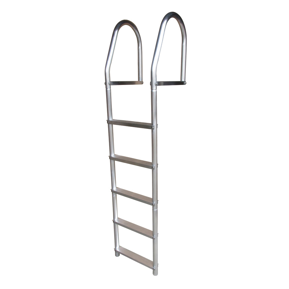 Dock Edge Fixed Eco-Weld Free Aluminum (5-Step Dock Ladder)