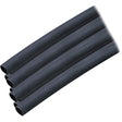 Ancor Adhesive Lined Heat Shrink Tubing (ALT) -1/4" x 12" -10-Pack -Black