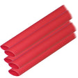 Ancor Adhesive Lined Heat Shrink Tubing (ALT) -3/8" x 6" -5-Pack -Red