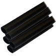 Ancor Adhesive Lined Heat Shrink Tubing (ALT) -1/2" x 12" -5-Pack -Black