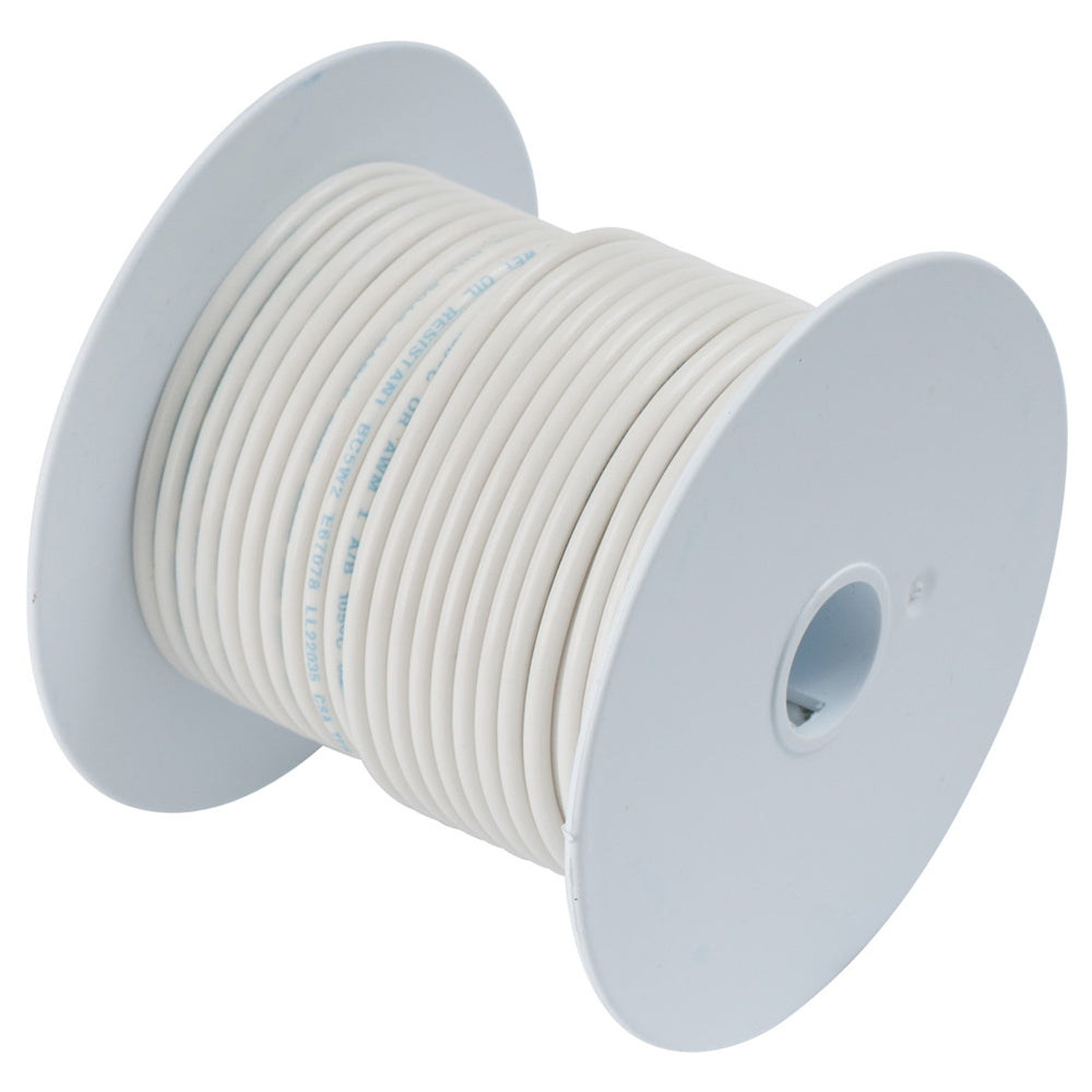 Ancor White 18 AWG Tinned Copper Wire (35')