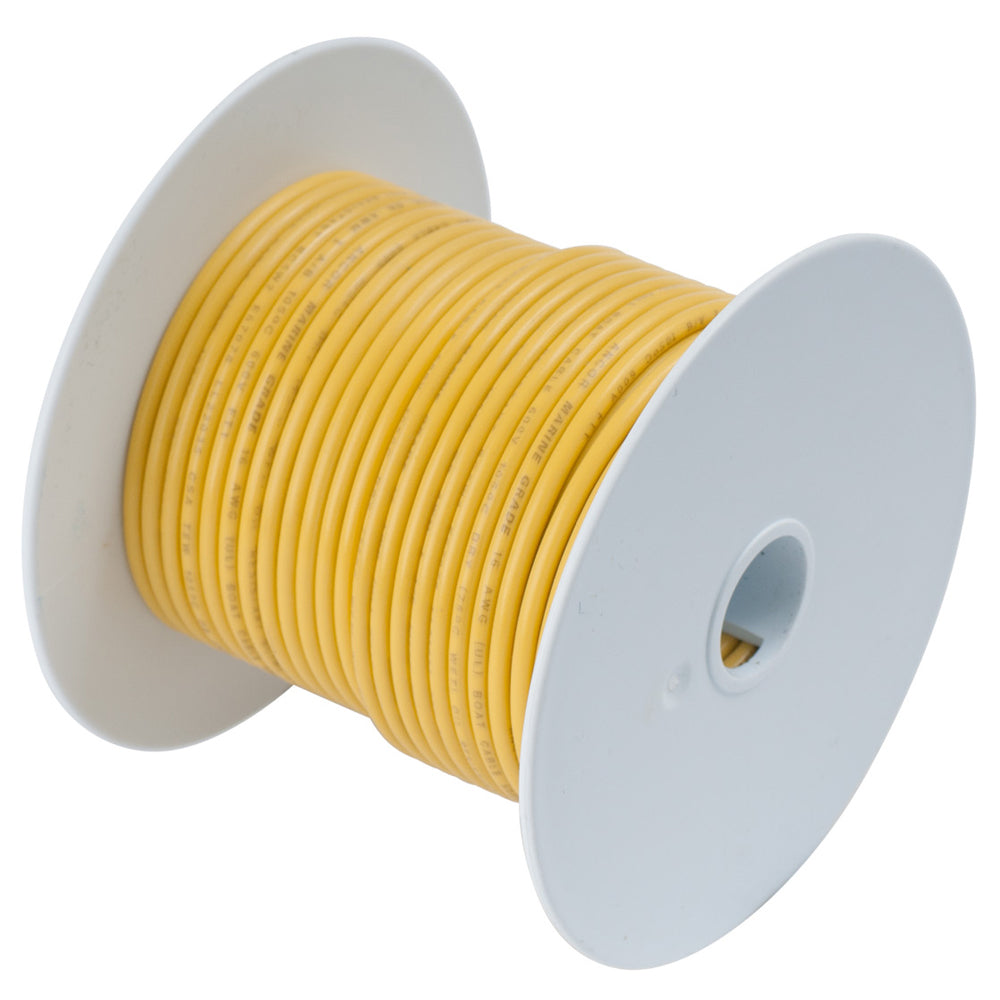 Ancor Yellow 18 AWG Tinned Copper Wire (35')