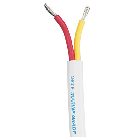 Ancor Safety Duplex Cable -18/2 AWG (Red/Yellow Flat 250')