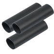 Ancor Heavy Wall Heat Shrink Tubing (3/4"x 6" 3-Pack Black)