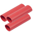 Ancor Heavy Wall Heat Shrink Tubing - 3/4" x 3" - 3-Pack Red)