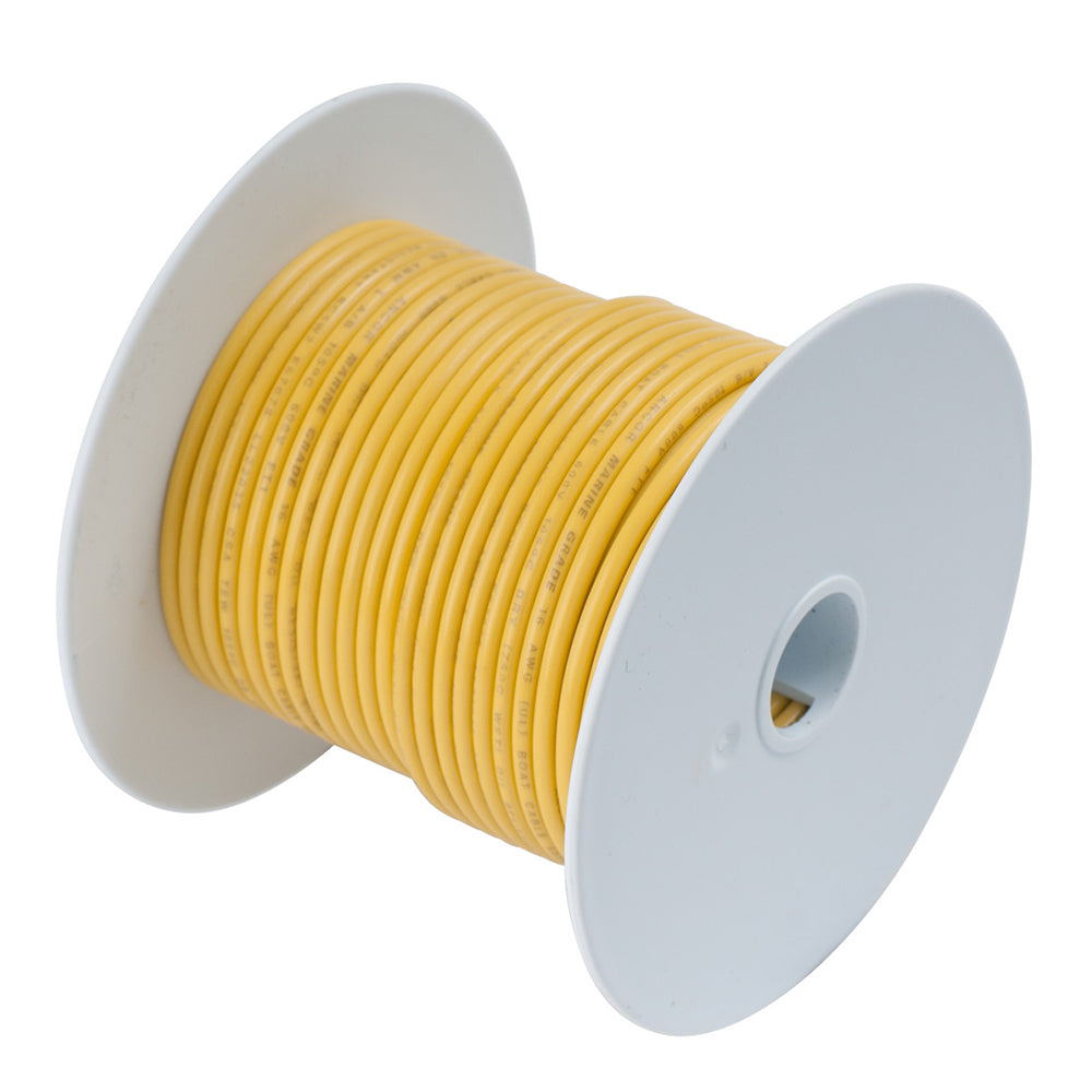 Ancor Yellow 8 AWG Tinned Copper Wire -50'