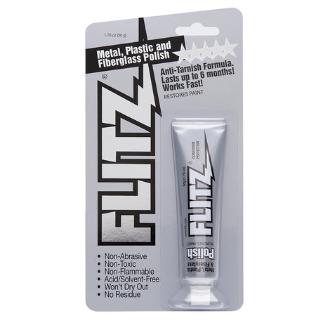 Flitz Polish Paste (1.76oz Tube-6-Pack)