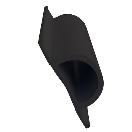 Dock Edge Standard D PVC Profile (16' Roll- Black)