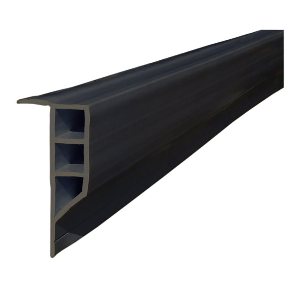 Dock Edge Standard PVC Full Face Profile (16' Roll- Black)