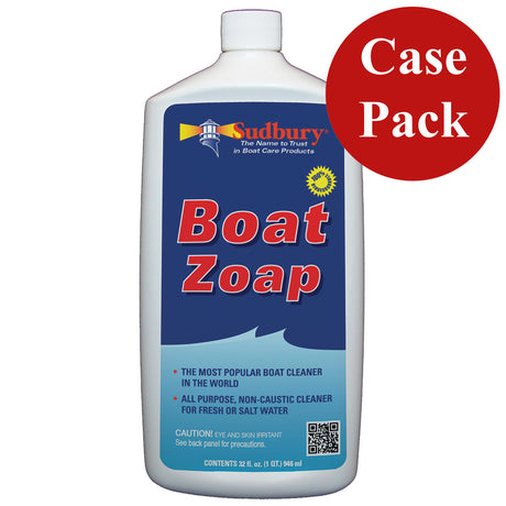 Sudbury Boat Zoap (Quart-Case of 12)