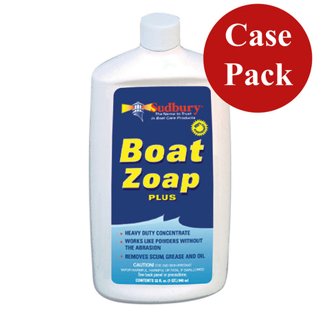 Sudbury Boat Zoap Plus (Quart-Case of 12)