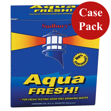 Sudbury Aqua Fresh- 8 Pack Box (Case of 6)