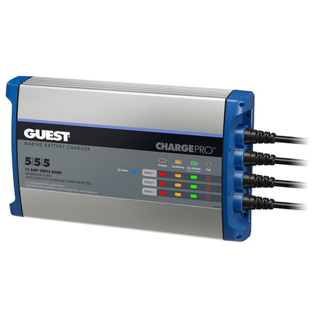 Guest On-Board Battery Charger (15A/12V-3 Bank)