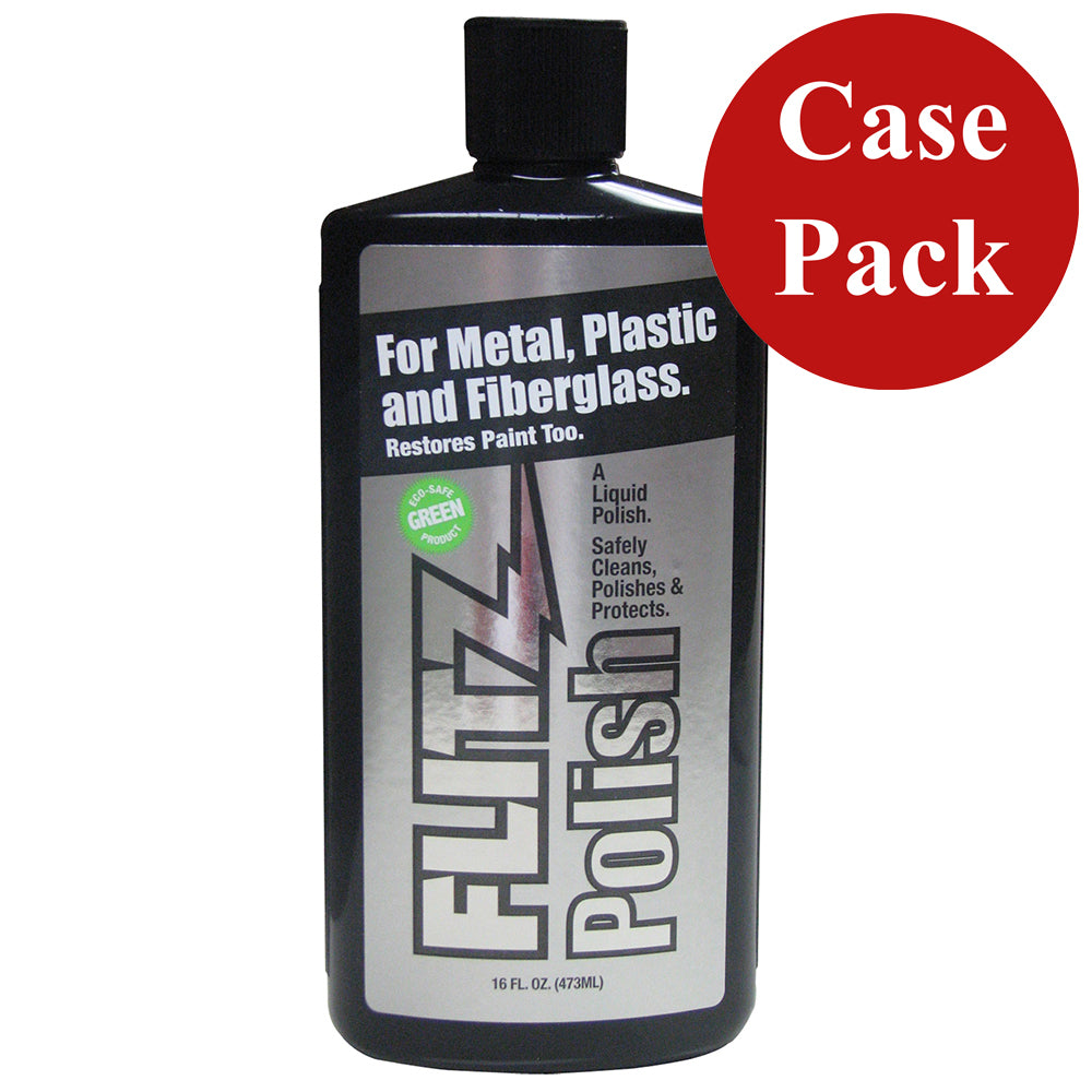 Flitz Polish 16oz Liquid Bottle (Case of 6)