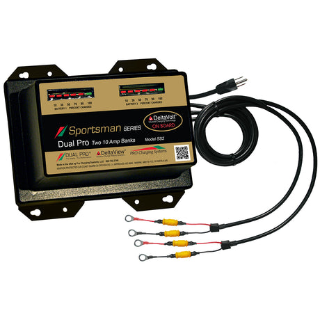 Dual Pro Sportsman Series Battery Charger (2-10A Banks)