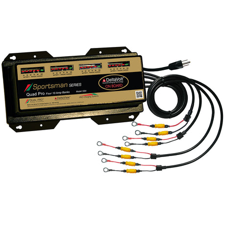 Dual Pro Sportsman Series Battery Charger (4-10A Banks)