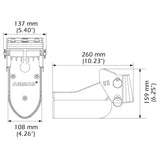 Airmar TM185C-HW High Frequency Wide Beam CHIRP Transom Mount 14-Pin Transducer (Humminbird)