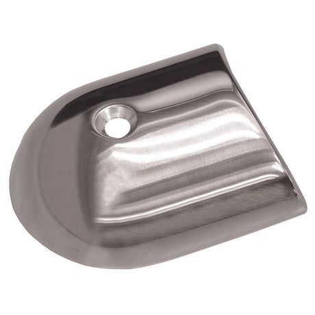 TACO Polished Stainless Steel Rub Rail End Cap (2-19/64)