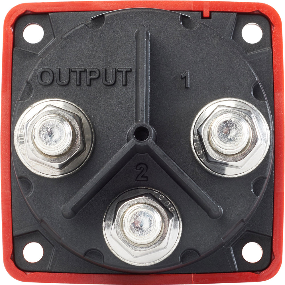 Blue Sea 6008 M-Series Battery Switch 3 Position (Red)