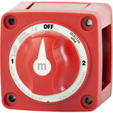 Blue Sea 6008 M-Series Battery Switch 3 Position (Red)