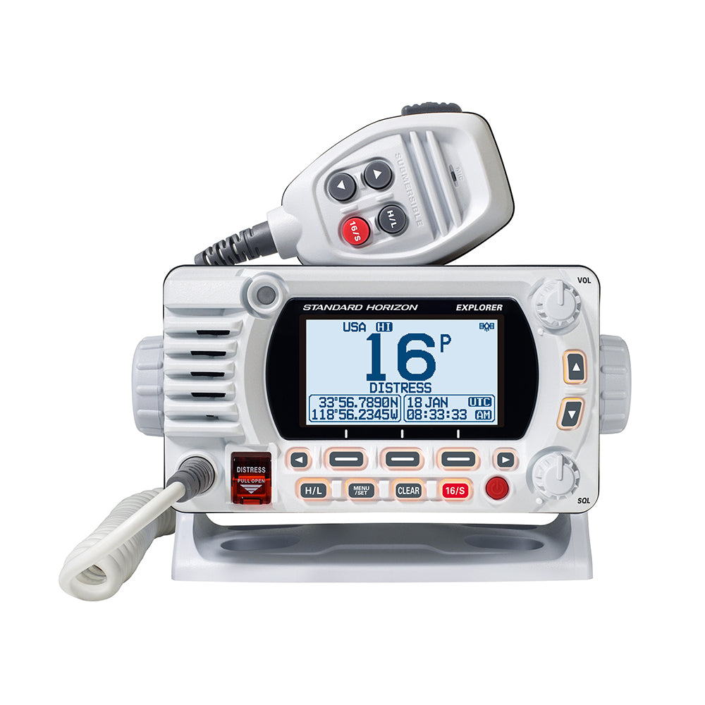 Standard Horizon GX1850 Fixed Mount VHF (White)