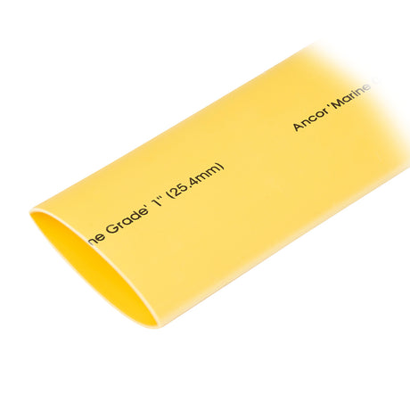 Ancor Heat Shrink Tubing 1" x 48" - Yellow (1 Piece)