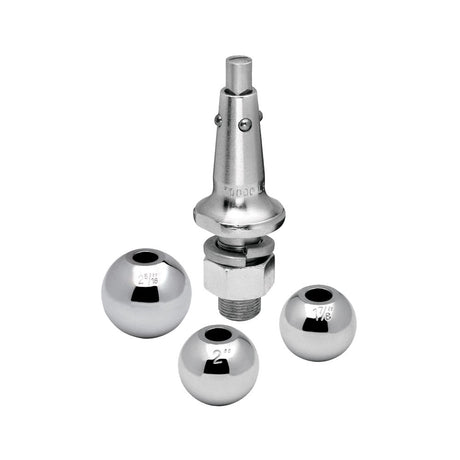 Draw-Tite Interchangeable Hitch Ball w/ 1" Shank (1-7/8", 2", 2-5/16")