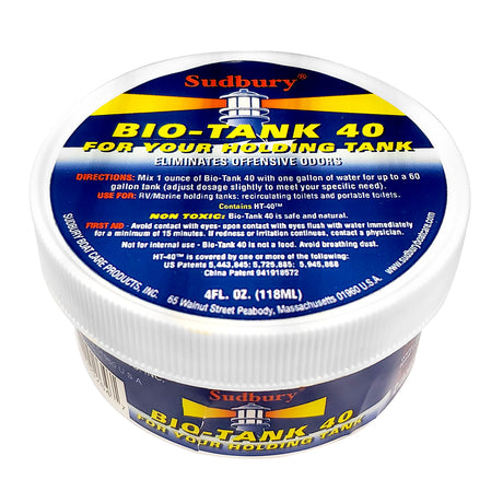 Sudbury Bio-Tank 40 Holding Tank Treatment (4oz)