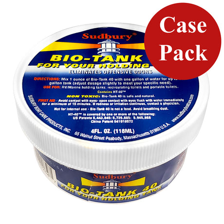 Sudbury Bio-Tank Holding Tank Treatment (4oz *Case of 12*)