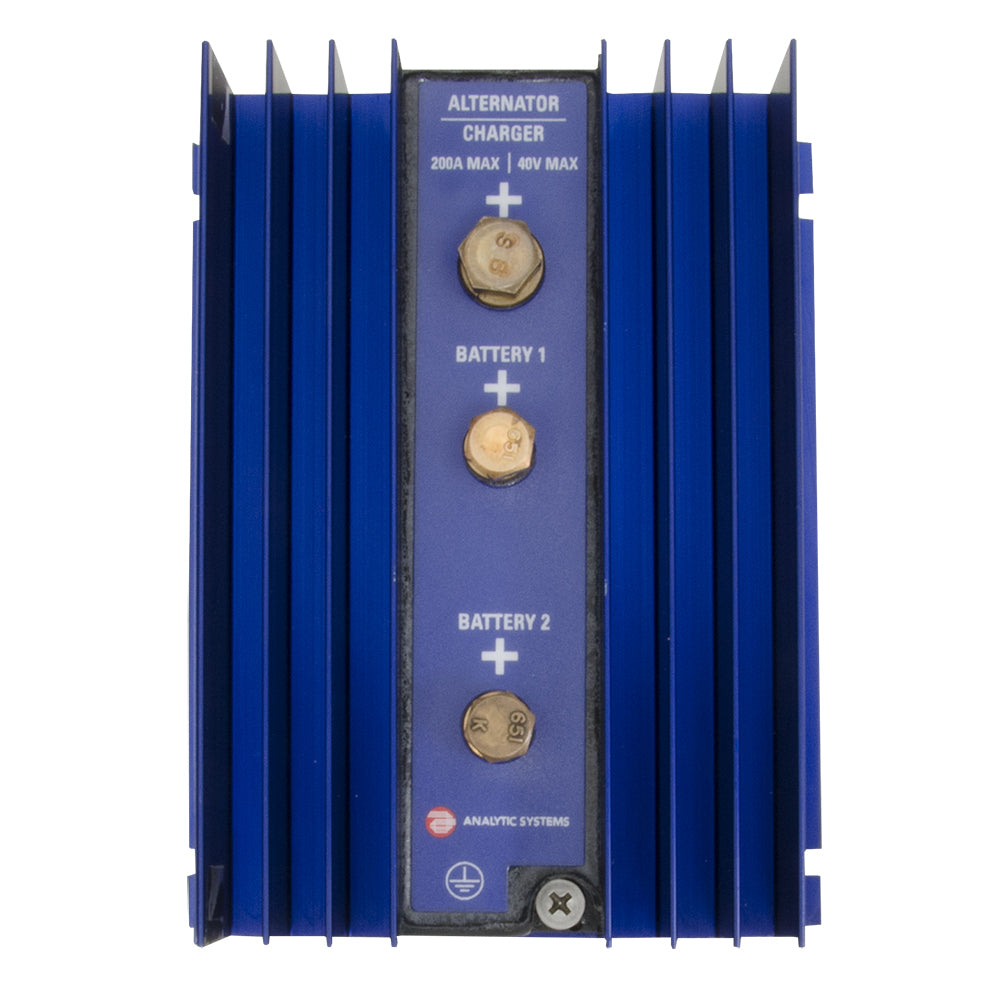 Analytic Systems 2-Bank Battery Isolator (200A, 40V)