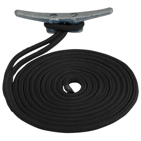 Sea-Dog Double Braided Nylon Dock Line (5/8" x 20 Black)