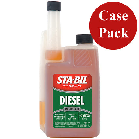 STA-BIL Diesel Formula Fuel Stabilizer (32oz *Case of 4*)