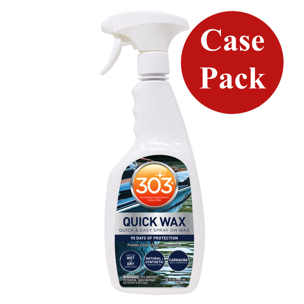 303 Marine Quick Wax (32oz *Case of 6*)