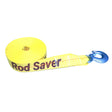 Rod Saver Heavy Duty Winch Strap Replacement Yellow