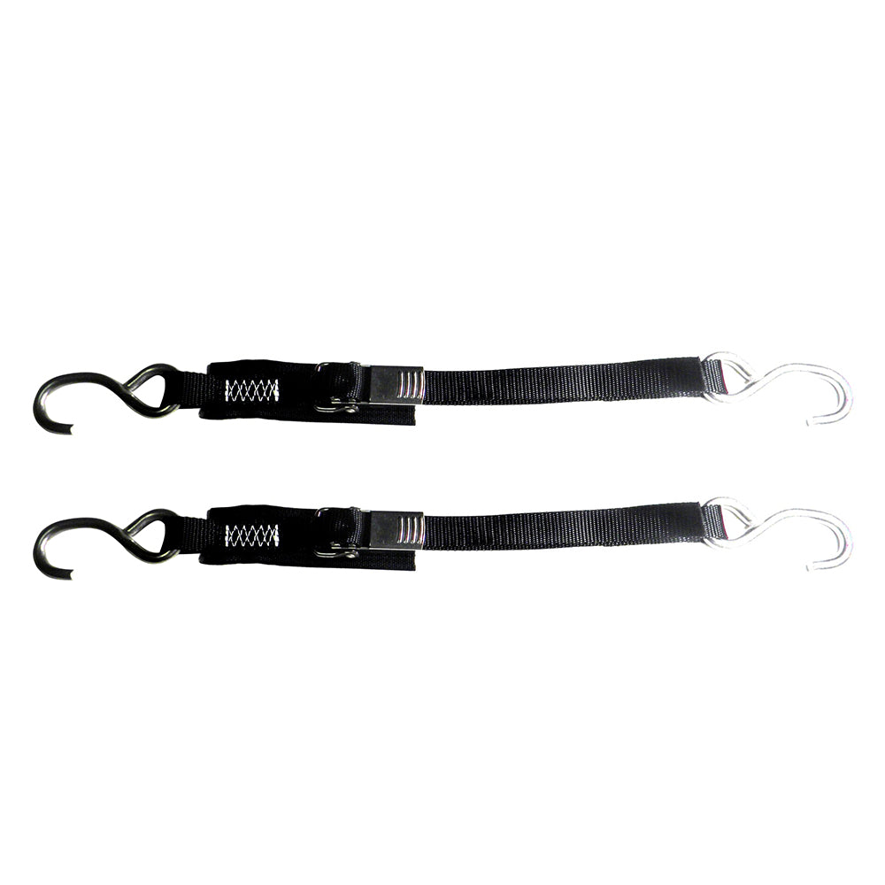 Rod Saver Stainless Steel Quick Release Transom Tie Down Pair