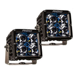 RIGID Industries Radiance Pod XL - Black Case w/Blue Backlight - Pair [32202]