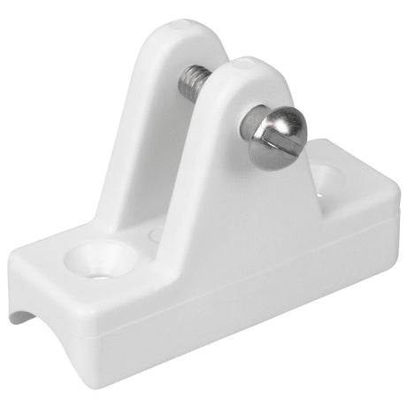 Sea-Dog Nylon Concave Deck Hinge (White) bimini top fittings