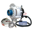 Balmar Alternator 120 AMP Kit 12V 1-2" Single Foot Spindle Mount J10 Pulley Regulator Temp Sensor