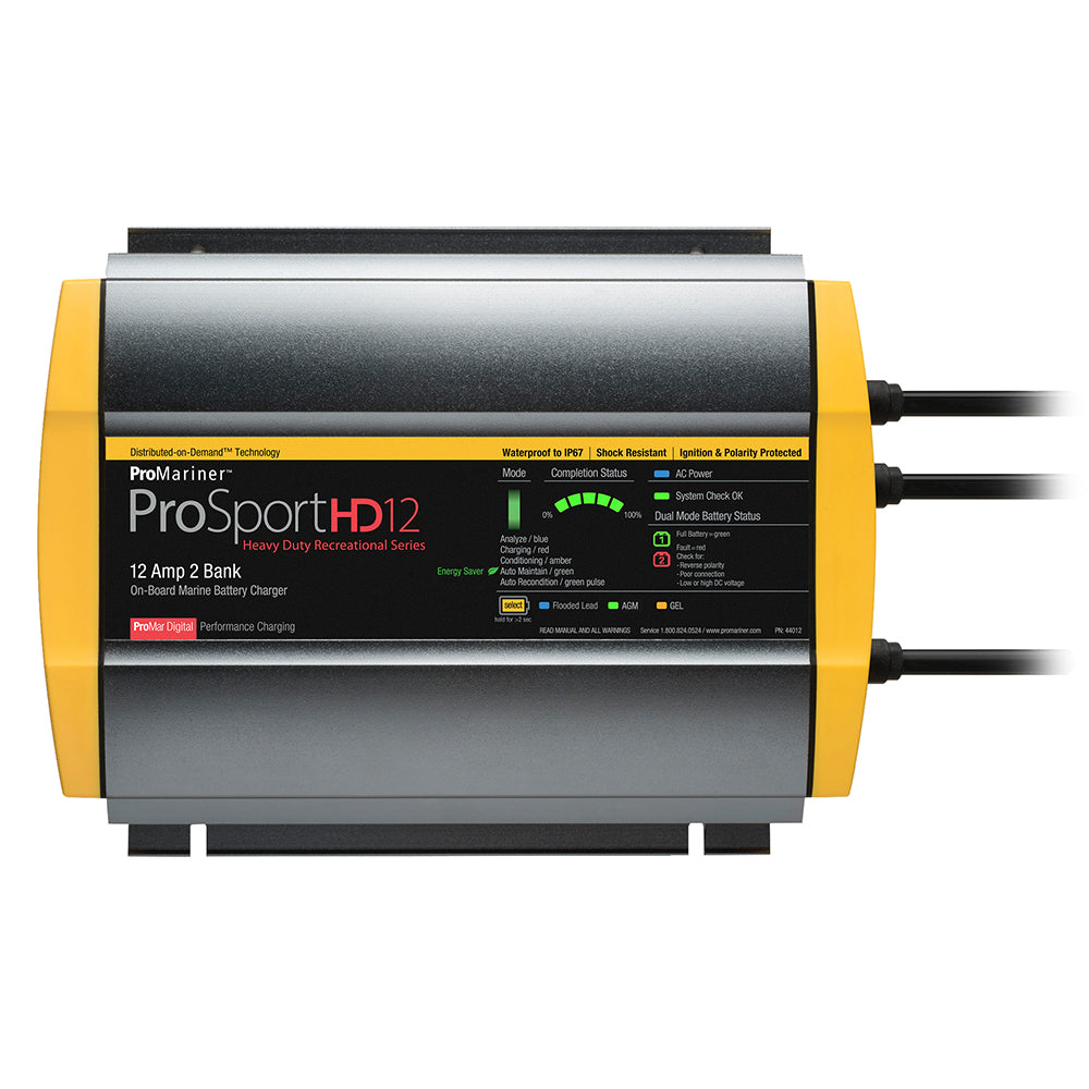 ProMariner ProSportHD Bank Battery Charger (12A)