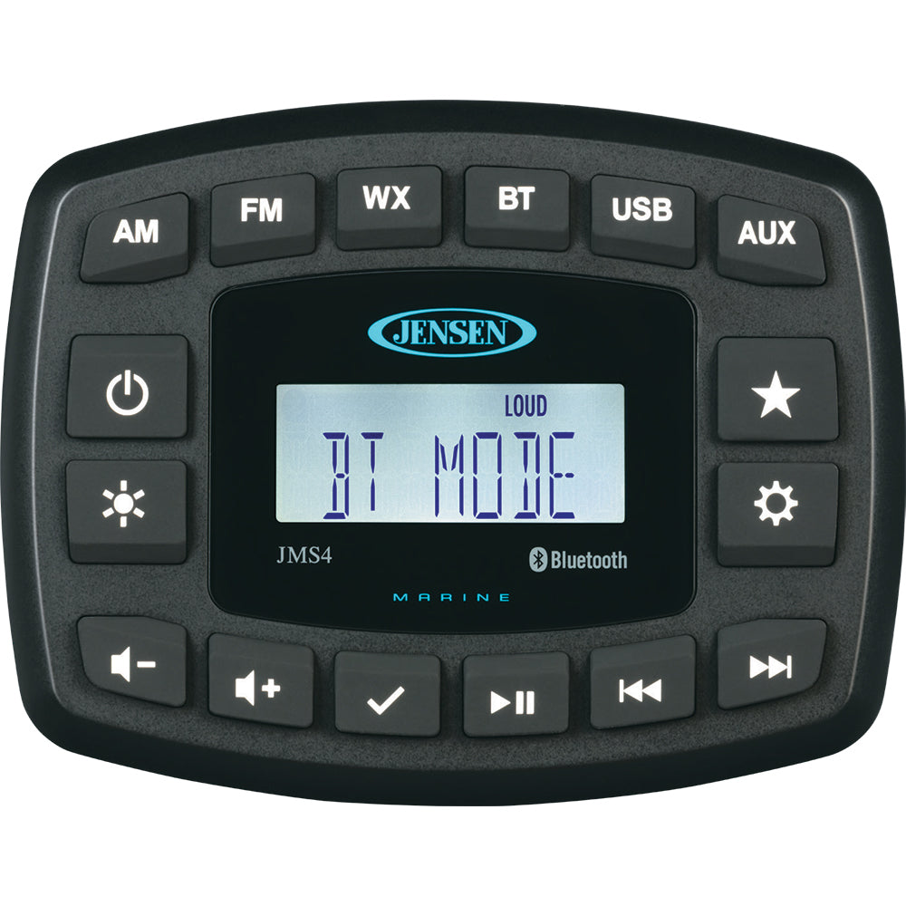 JENSEN JMS4RTL Stereo w/AM/FM/BT (Single Zone)