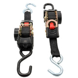 Camco Retractable Tie-Down Straps-Dual Hooks