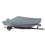 Carver Performance Poly-Guard Styled-to-Fit Boat Cover f/20.5 V-Hull Center Console Fishing Boat - Grey (70020P-10)