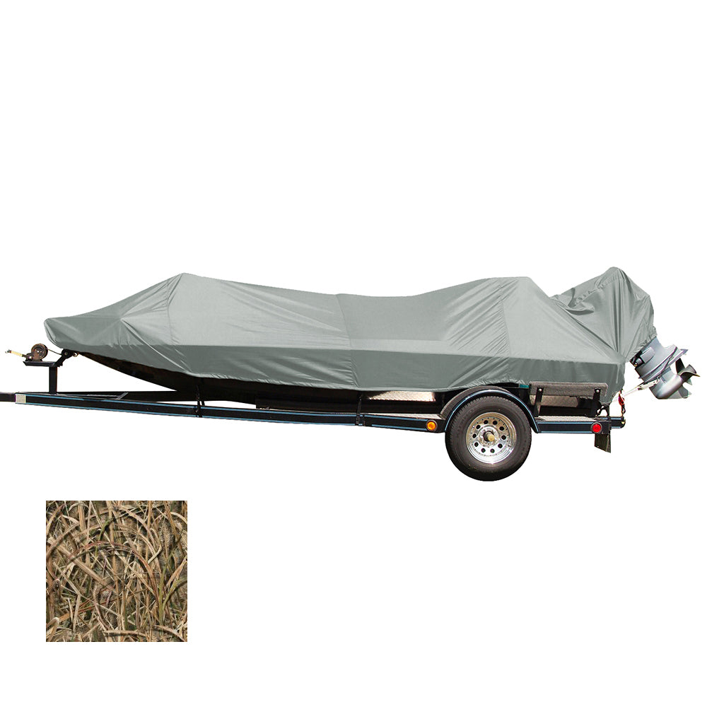 Carver Performance Poly-Guard Styled-to-Fit Boat Cover f/15.5 Jon Style Bass Boats - Shadow Grass (77815C-SG)