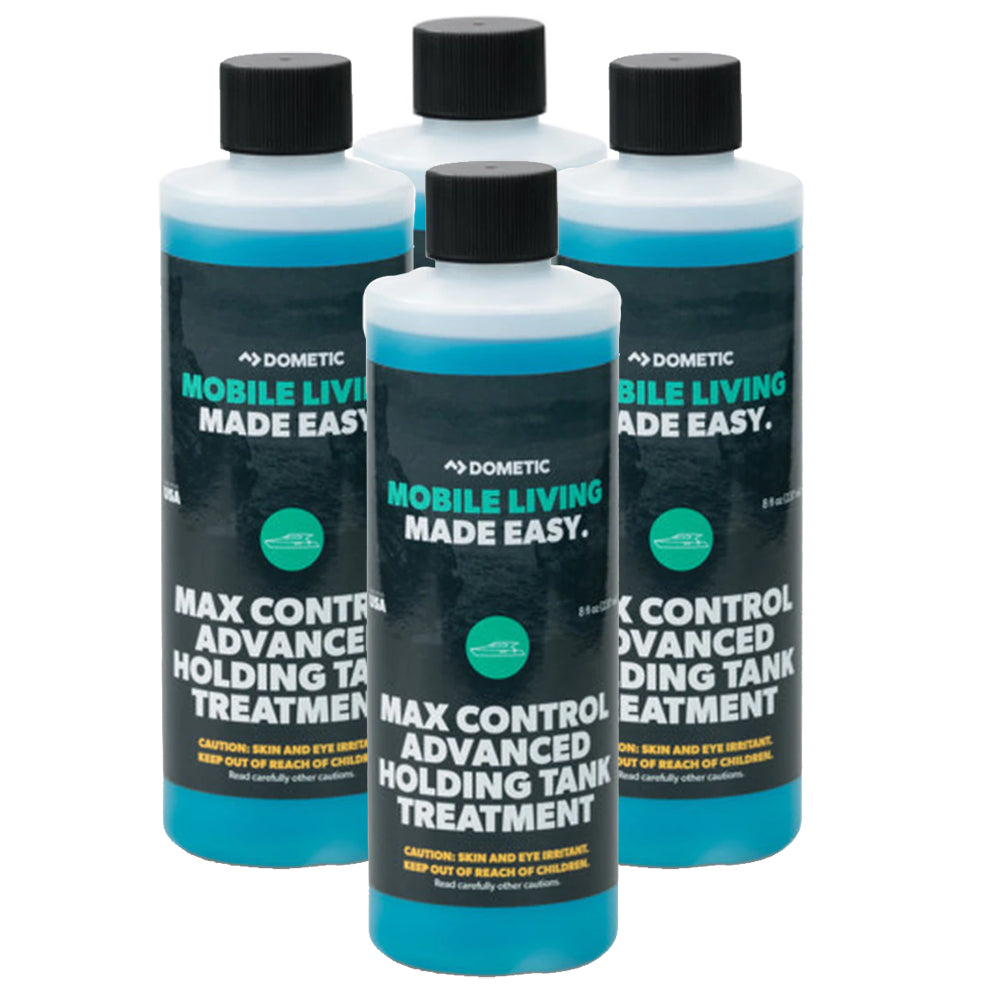 Dometic Max Control Holding Tank Deodorant (Four Pack of 8oz Bottles)