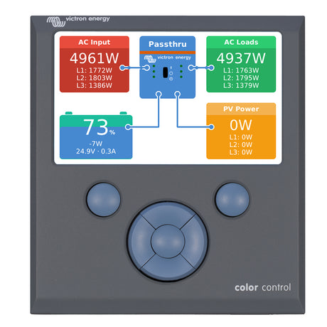 Victron Color Control GX Monitor