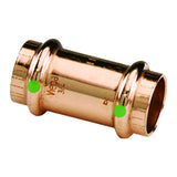 Viega ProPress 2" Copper Coupling w/Stop - Double Press Connection - Smart Connect Technology [78072]