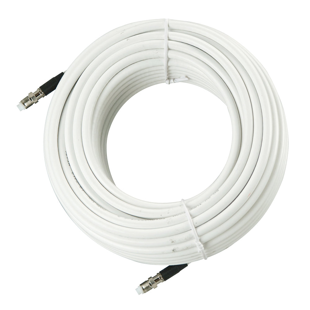 Glomex 18M - 59 RG-8X Coax f/Glomeasy VHF Antennas - White [RA350/18FME]